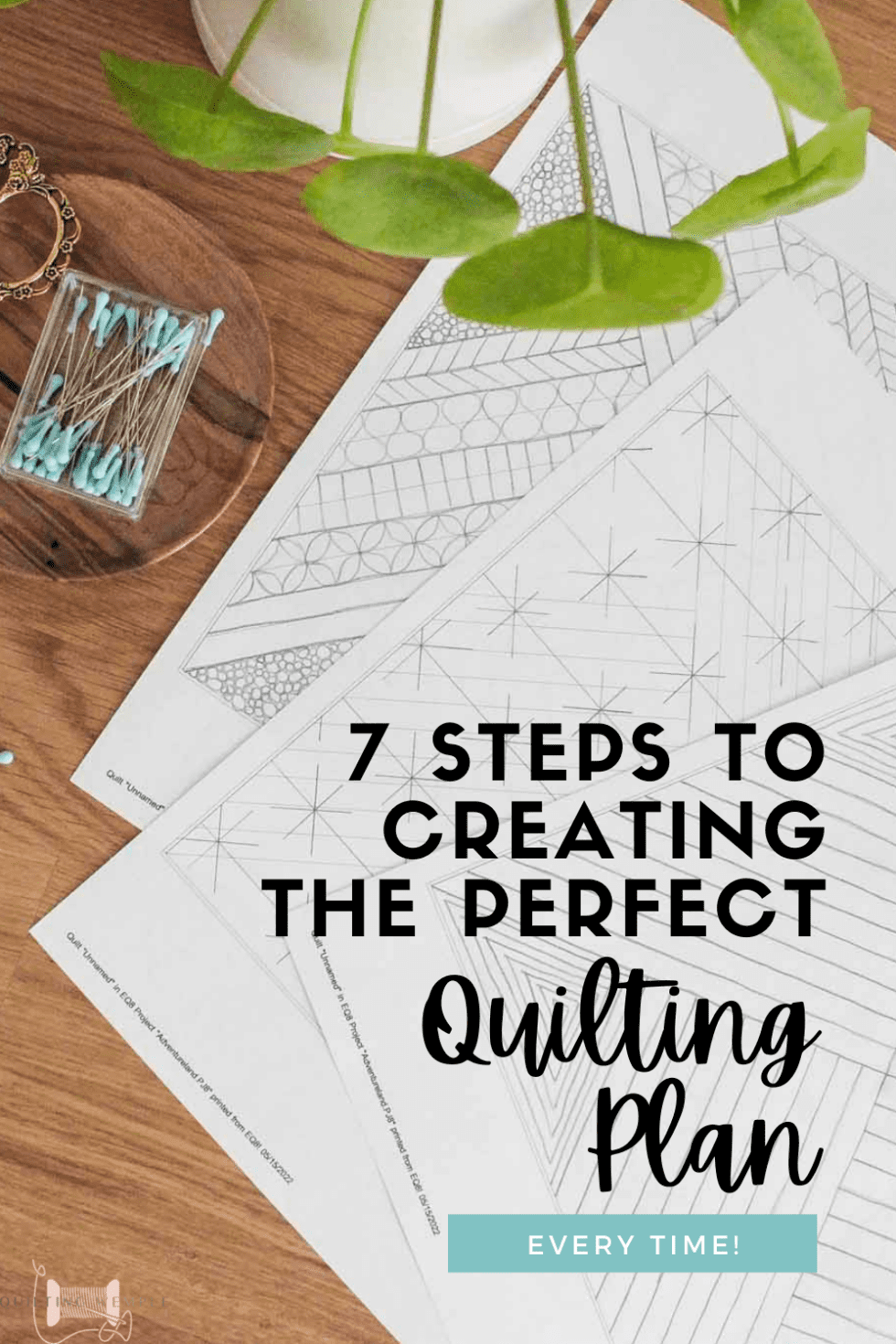 How to Make a Quilting Plan - Quilting Wemple